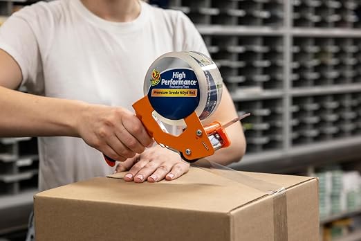 Duck High Performance Clear Packing Tape Refills - 16 Rolls of HP260 Strong Packaging Tape for Shipping, Moving, Mailing & Storage Boxes - 3" Core - 1.88 Inch x 60 Yards - Clear (1067839)
