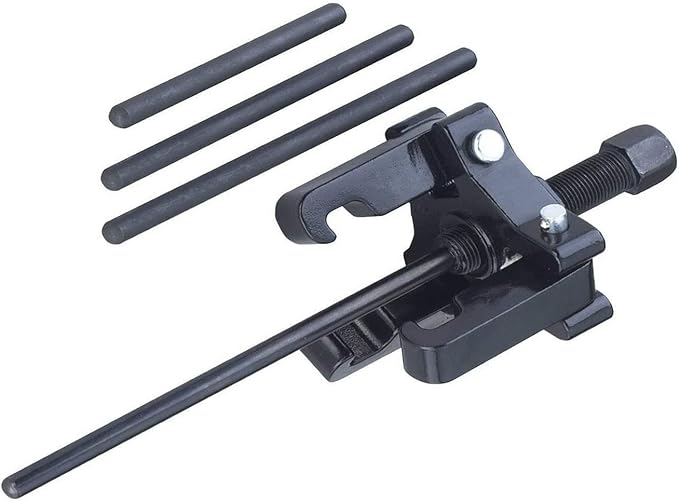 Complete Harmonic Damper Puller Set - 3-Jaw Puller Designed for Harmonic Balancer Removal - Essential Tool for Engine Maintenance and Repair -Ideal for Late Model Automobiles and Trucks 66676