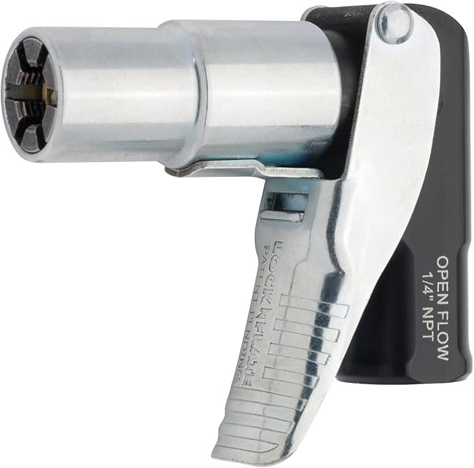 LockNFlate® 90-Degree Air Chuck (Open Flow 90°)