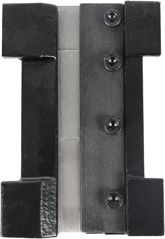 KAKA INDUSTRIAL Vise Mount Metal Brake Bender,5-Inch(125mm) Magnetic Vise for 14Ga. (2mm) Steel & 1/8" Aluminum, Quick-Release for DIY Metalworking & Small Box Fabrication BDS-5