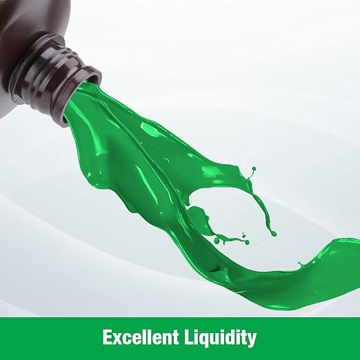 ELEGOO 3D Printer Resin, 405nm Fast UV Curing Standard Photopolymer Resin, High Precision, Non Toxic 3D Resin for Saturn 4/Saturn 3/Mars 5/Mars 4, LCD/MSLA/DLP 3D Printing, Clear Green 1000G