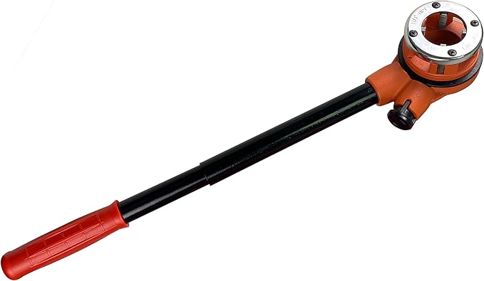 HFS(R Ratchet Pipe Threader Kit Ratcheting Pipe Threading Tool Set (4 dies) 1/2", 3/4", 1" 1-1/4"