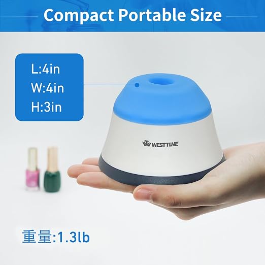 Vortex Mixer 4000rpm, Mini Paint Mixer for Paints,Nail Polish,Tattoo Ink,Eyelash Adhesives and Acrylic Paints Mixing,Vortex Shaker with Touch Function for Test Tubes