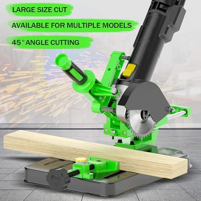YWY Upgrade Angle Grinder stand Universal Bracket Polishing Machine Conversion Cutting Machine Multifunctional Desktop Pull Rod Angle Grinding Machine Stand for 100 115 125mm Angle Grinder