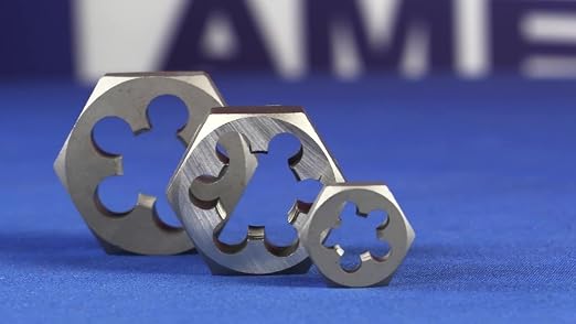 Drill America - DWTHXNPT112 1-1/2"-11-1/2" Carbon Steel Hex NPT Pipe Rethreading Die, DWT Series