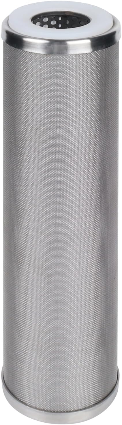 Stainless Steel Cleanable Wire Mesh Filter Cartridge 10”Length,2.5"OD(1000 Micron)