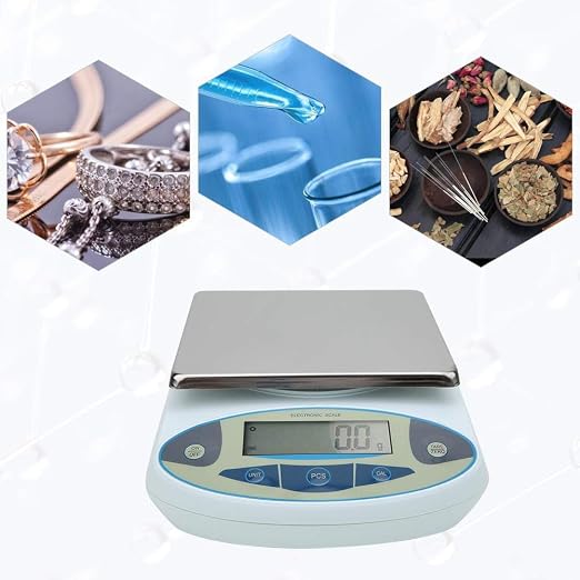 Digital Balance Scale，20kg 0.1g High Precision Laboratory Balance Digital Analytical Electronic Scale 100240V(US)
