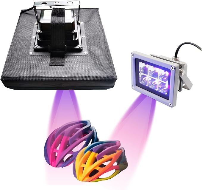 UV Lamp for Resin Curing, 6W UV Resin Lamp for 3D Printer SLA DLP, 395-405nm UV Light with 60W Equivalent Brightness for Crafts