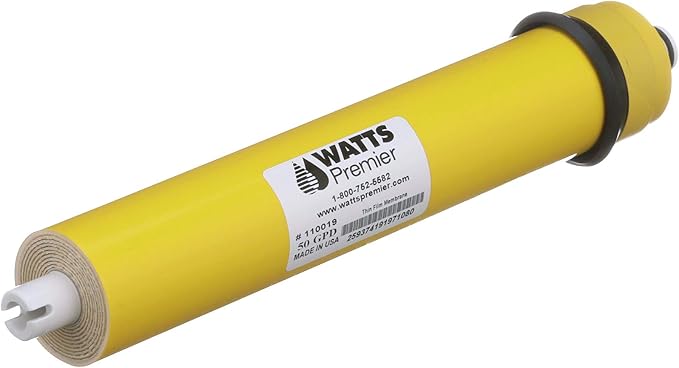 Watts Premier Water Filter Replacement Kit (7 Pack) and RO Water Filter Membrane Replacement (1 Count)