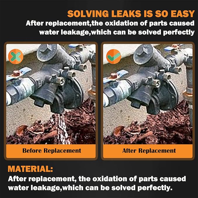 3/4"-1" Replace for Wilkins 975XL and 975XL2 Complete Repair Kit Replacement