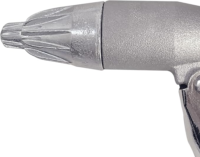 Guardair 80WJ Whisper Jet Safety Air Gun - Volume Control, Comfortable Pistol Style Grip, Ideal for Cleaning Bench Tops, Work Stations, or Machinery in Noise Sensitive Areas, 1/4 Inch Inlet