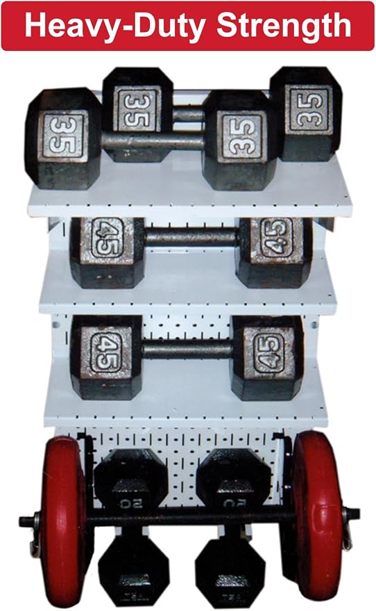 Wall Control 30-P-3232OR Orange Metal Pegboard Pack
