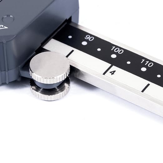 PEC Tools Bluetooth Digital Caliper, 12 Inch/300mm Industrial-Grade Stainless Steel Caliper, IP67 Waterproof & Oil-Resistant, Auto Power-Off, Inch/MM/Fraction Modes, Wireless Data Transfer