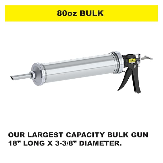 Albion Engineering 103-15 Professional Line Special Deluxe Manual Bulk Caulking Gun, 80 oz