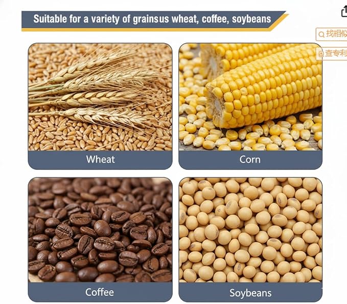 Hay Moisture Tester, Portable Hay Moisture Meter, Straw, Forage Grass, Suitable for a variety of grains such as wheat, corn, coffee, etc., suitable for Farmers, Food Processors & Traders-GISNPA