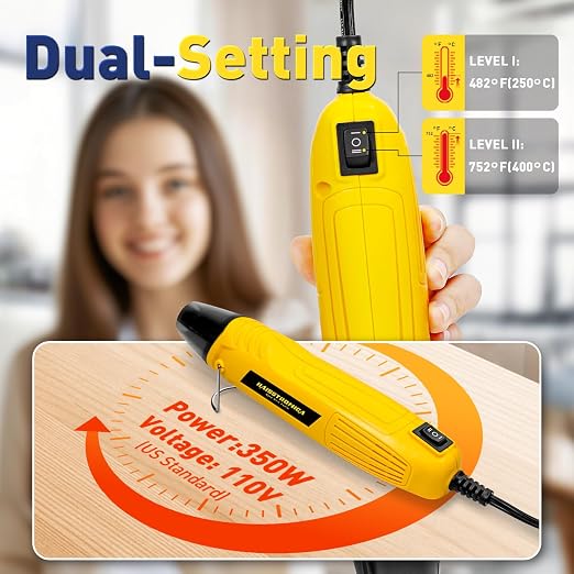 haisstronica 340 PCS All in One Set with Solder Seal Wire Connectors,3:1 Heat Shrink Tubing and Heat Gun,Solder Sticks Wire Terminals Electrical Connectors for Automotive, Marine, Trailer Wiring