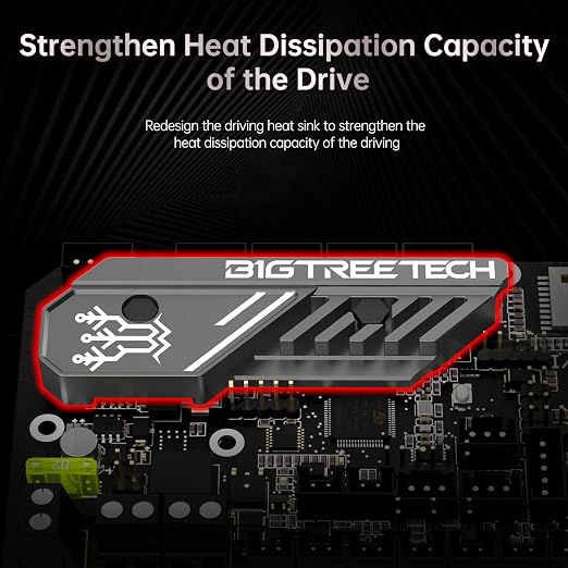 BIGTREETECH SKR Mini E3 V3.0 Control Board with TMC2209 UART Stepper Driver New Upgrade 32Bit 3D Printer Silent Board for Ender-3, Ender3 Pro, Ender-3 V2 3D Printer