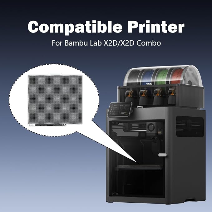Vision Encoder for X2D/X2D Combo High Precision Calibration 5-Minute Calibration Below 50μm Motion Accuracy Unified Accuracy Tool for Bambu Lab X2D Combo 3D Printer Accessories
