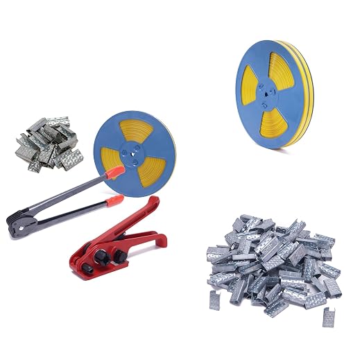 All-in-One Banding Strapping Kit-4Set+2pcs PP Strapping+100pcs Seals