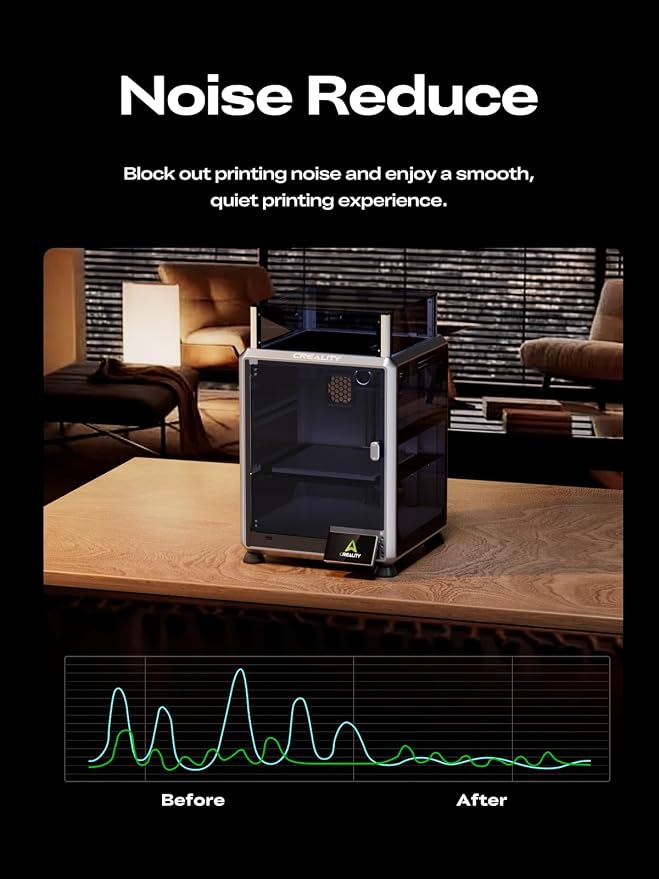 Creality K1 SE /K2 SE 3D Printer Enclosure, Constant Temperature, Noise Reduce, Isolates Dust, 3D Printer Accessories