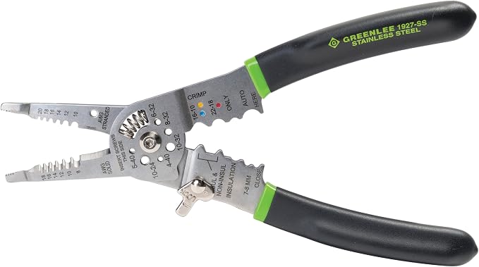 Greenlee 1927-SS Pro Stainless Combination Tool With Spring