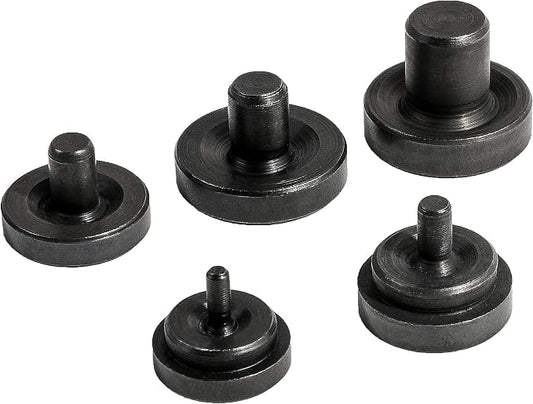 ARES 18020 - Double Flaring Tool Adapter Set - Use on Copper, Aluminum, Soft Steel Brake Line and Brass Tubing - Compatible 18019 Double Flaring Tool