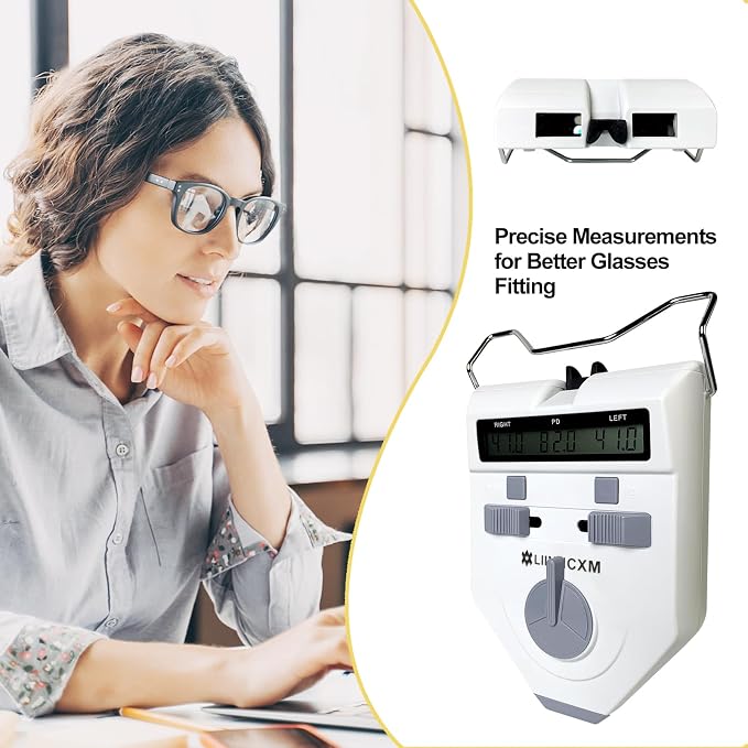 Digital Pupilometer PD Meter LCD Display Optical Interpupillary Distance Ophthalmic Measuring Tool