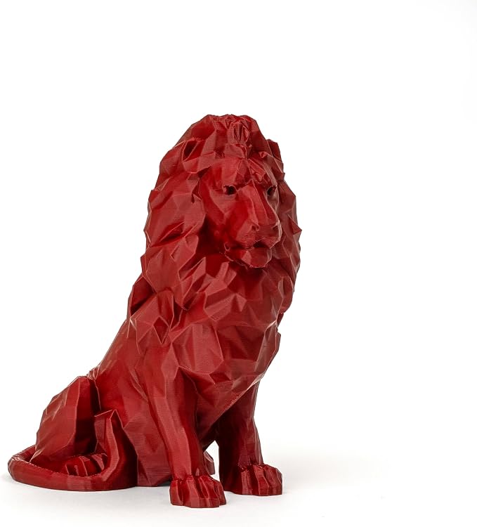 Prusament Premium PLA Blood Red 1.75mm 1kg 3D Printer Filament | PLA filament with ±0.02 mm High precision, low warping, and reliable, tangle-free printing for beginners and professionals.