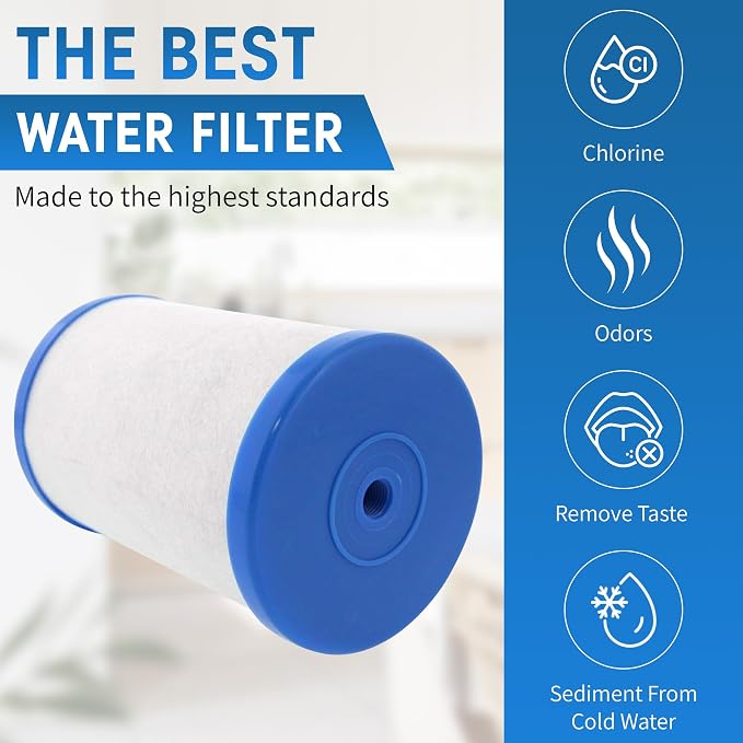 CFS – Water Filter Cartridges Compatible with FrescaPure 4000, 4500, 5000 and 6000 Models – Replacement Water Filter – Whole House Filter – 1 Pack