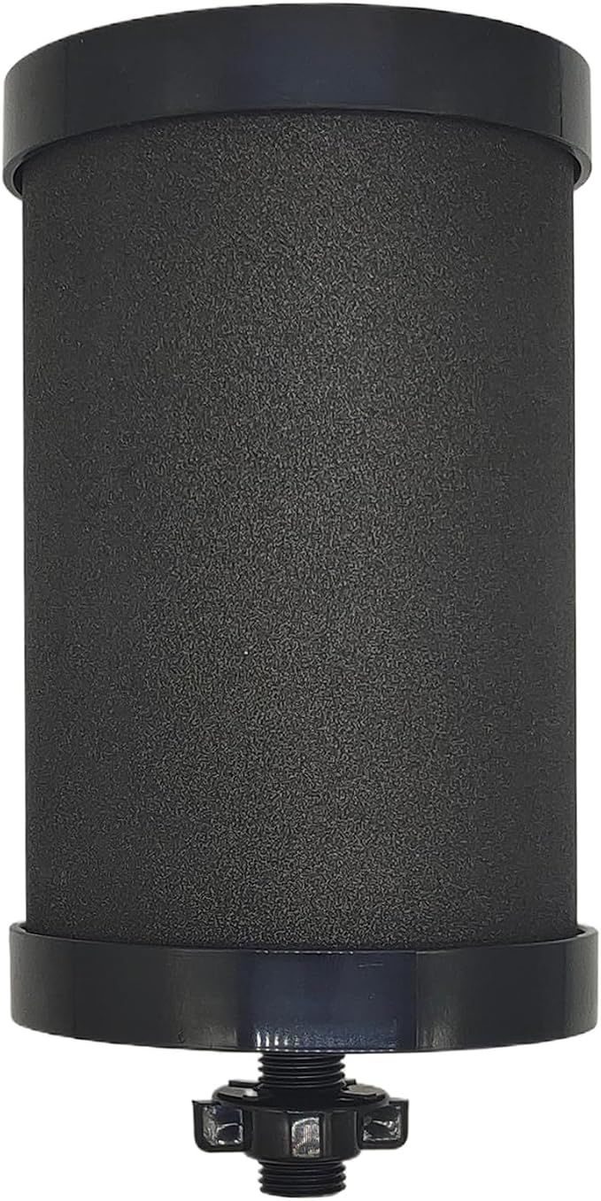 2387 Filter Compatible with Alexapure Water Filter Replacement 1 Pack | for Alexapure Pro Water Filtration System Black Carbon Block Replacement Filters