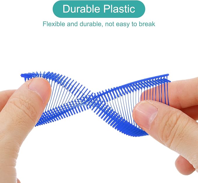 uxcell 5000pcs 0.8 Inch(20mm) Micro Tagging Gun Fasteners, Tag Pins Clothing Tagging Barbs Attachments Plastic Garment Price Tag Barb for Clothes, Blue