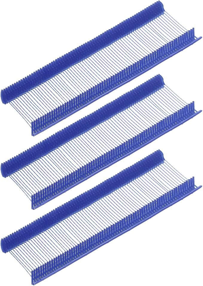uxcell 5000pcs 0.8 Inch(20mm) Micro Tagging Gun Fasteners, Tag Pins Clothing Tagging Barbs Attachments Plastic Garment Price Tag Barb for Clothes, Dark Blue