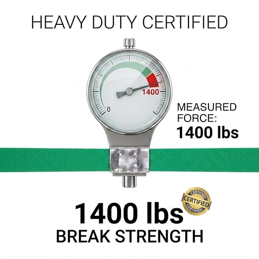 Heavy Duty Pallet Packaging Banding Strapping Kit - Complete Manual Banding Tool Set with 1000ft 5/8'' Polyester (PET) Strapping,Tensioner(Red)