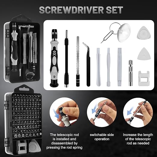 221Pcs 3D Printer Tool Kit, 3D Printer Accessories Bring Tool Box Includes Deburring Tool, Suitable for 3D Printing Disassembly, Cleaning and Precision Machining Toolboxes