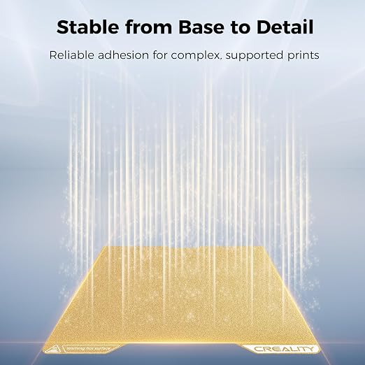Creality Ender 3 V4 Build Plate 225x250mm Textured PEI Coating Spring Steel Magnetic Ender 3 V4 Bed Plate 3D Printer Build Plate for Creality Ender 3 V4