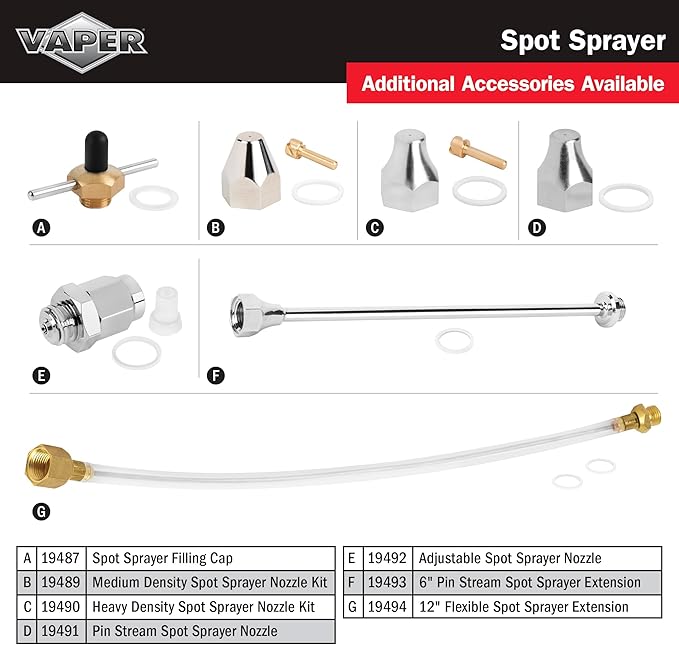 Vaper 19424 Spot Spray Non-Aerosol Sprayer