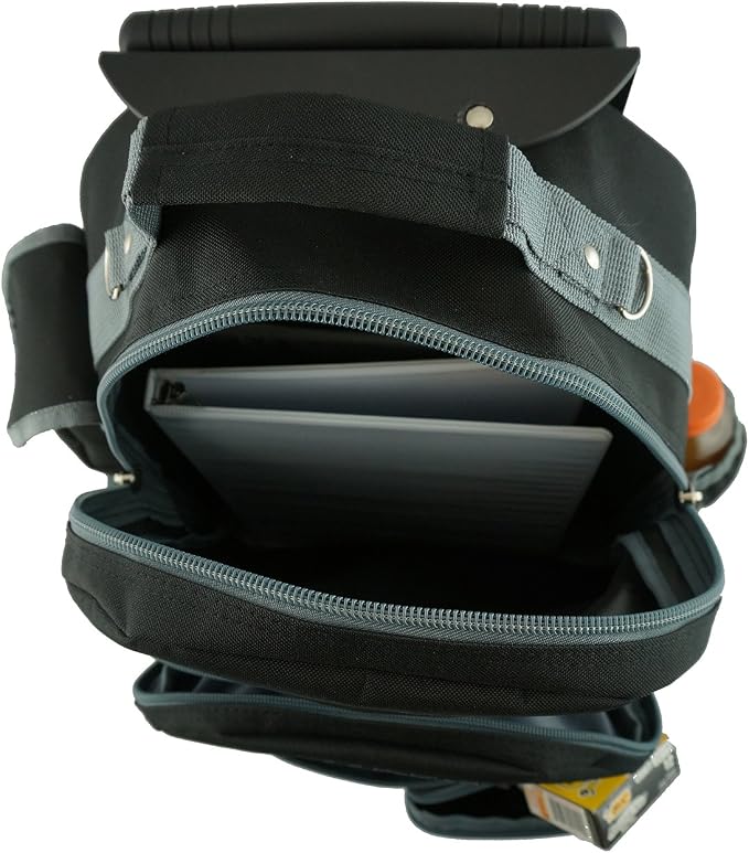 K-Cliffs Heavy Duty Rolling Backpack School Bookbag with Wheels Deluxe Wheeled Daypack