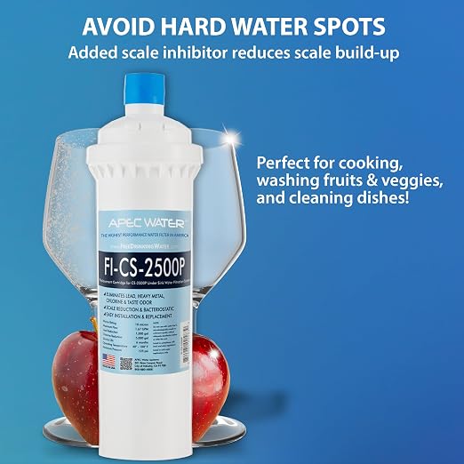 APEC Water Systems FI-CS-2500P Replacement Filter for CS-2500P Water Filtration System