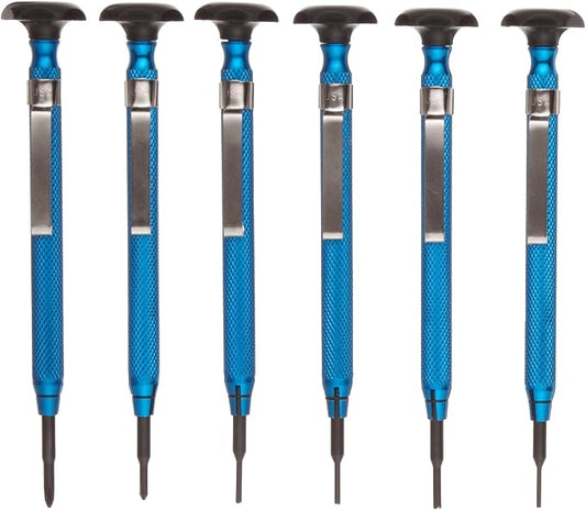 Moody Tools 58-0670 6-Piece Slot/Phil/Screw Extractor Combo Reversible Driver Set
