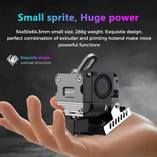 Creality Official Sprite Extruder Pro, 80N Large Torque and 300℃ High Temperature Printing, All Metal Direct Drive Extruder for Creality Ender-3 S1/Ender-3 S1 Pro/Ender-3 S1 Plus/CR-10 Smart Pro