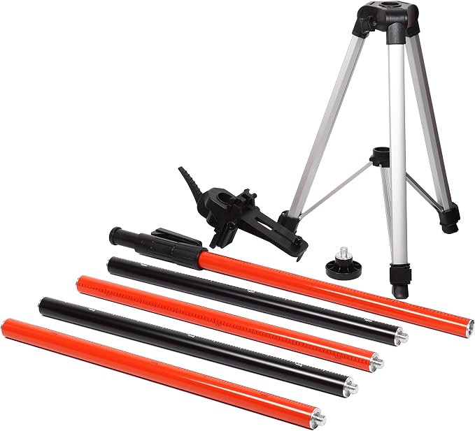 12 Ft Professional Lasers Level Pole Laser Level 360 Self Leveling