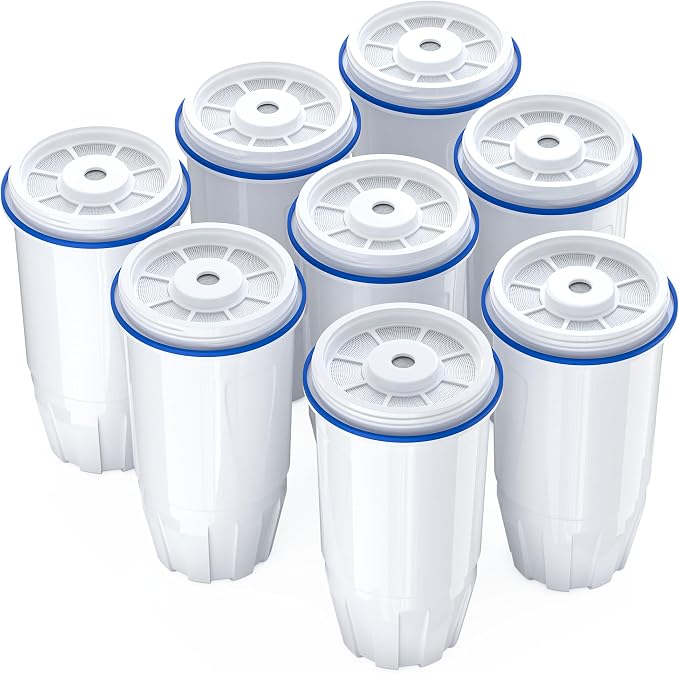 Upgraded Water Filter Replacement for Zero Pitcher and Dispenser ZR-001 ZR-004 ZP-006 ZR-017, Multi-Stage Filter System, Effectively Reducing Lead, Chromium, PFOA, and PFOS, Pack of 8, By DESENRUIS