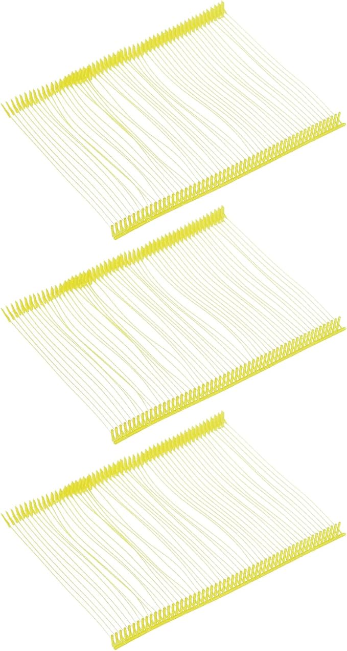 uxcell 75mm Tag Pins 3" Tagging Barbs Clothes Fasteners Tag Attachments for Clothes 5,000pcs, Yellow