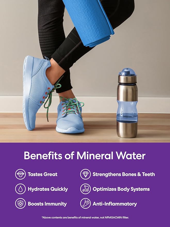 Brio Stage 4 Mineralization Filter, Restores Essential Minerals to RO-Purified Water, Mineralizing Alternative to Brio Stage 4 Post Carbon Filter