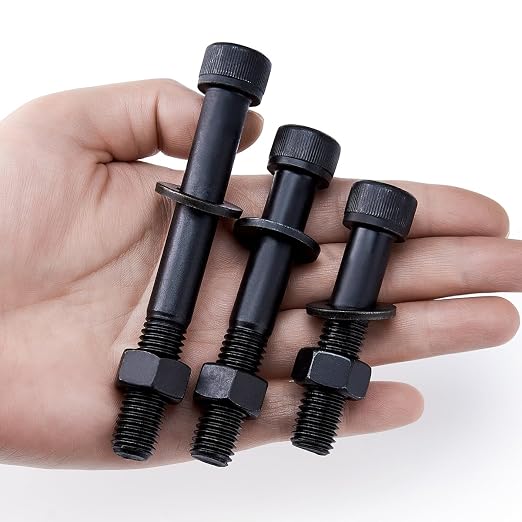 434PCS M5 M6 M8 M10 M12 Metric Bolt Assortment 12.9 Grade Cylindrical Head Screws Nuts and Washers Hex Socket Head Cap Machine Screws Kit