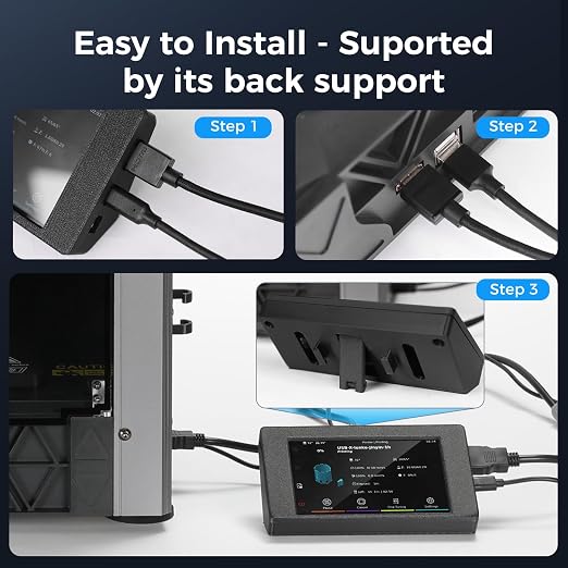 Sovol 5 Inch IPS50 HDMI Capacitive Touch Screen with Klipper Firmware and Desktop Stand for Sovol SV08 Sovol Zero 3D Printer