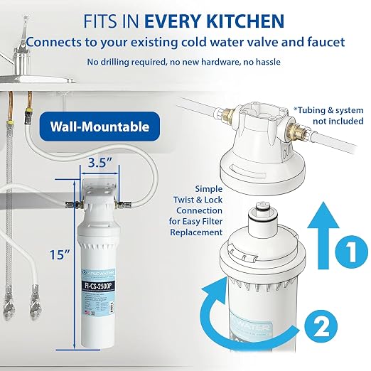 APEC Water Systems FI-CS-2500 Replacement Filter for CS-2500 Water Filtration System