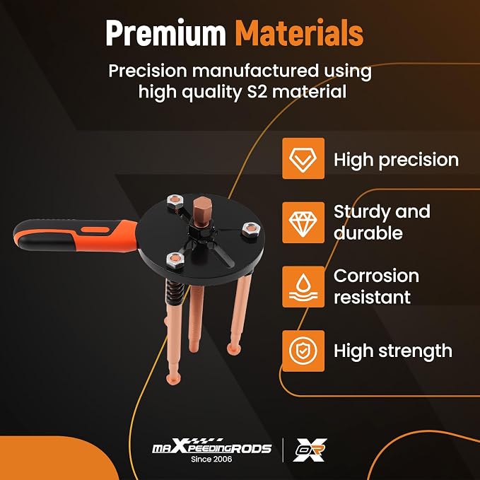 maXpeedingrods 55-in-1 Bearing Puller Kit, Wheel Bearing Removal Tool & Blind Hole Bearing Puller Set, Inner Outer Bearing Separator Tool with 12 Sizes Extractor