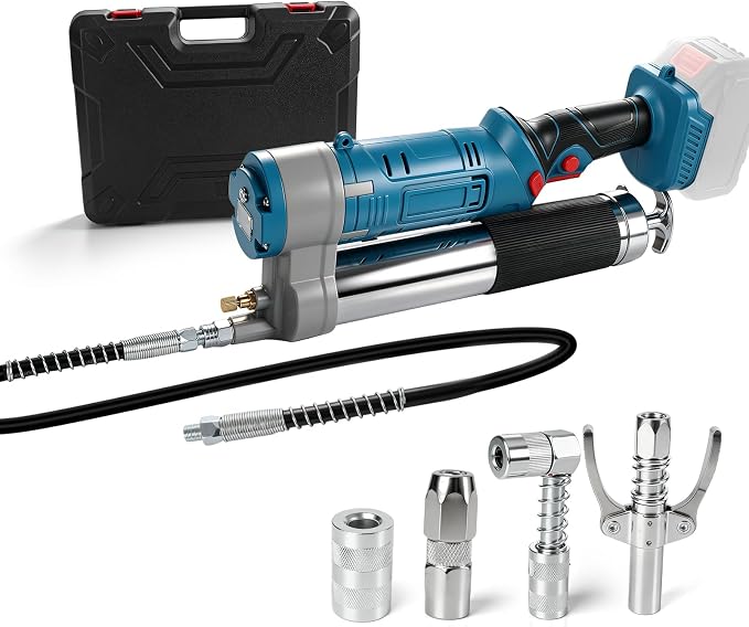 Cordless Electric Grease Gun Compatible with Makita 18V (Only Tool), 12000PSI Max, 7.05 oz/min, 180° Swivel Coupler, Fit for Cars, Trucks, Farm & Heavy Equipment