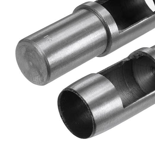 HARFINGTON Hollow Punch for Leather 31mm Round Hole Punch Tool for Belt Puncher Carbon Steel Single Punch for Watch Belts Cut Leather Craft Rubber Paper Fabric Plastic Soft Material